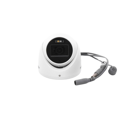 [Dual Light + ColorVu] Turret TURBOHD 2 Megapixel (1080p) / Lente 2.8 mm / 30 mts IR + 20 mts Luz Blanca / Gran Angular 101° / Exterior IP67 / Micrófono Integrado /  4 Tecnologías /  Metal