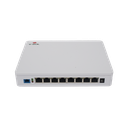 ONU Dual EPON/GPON / 8 Puertos PoE 802.3at Gigabit / Wi-Fi Doble banda 2.4 y 5 GHz /  1 Puerto SC/UPC