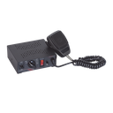Sirena Vehicular de 100W de Potencia, Con Switch Giratorio de 6 posiciones y Micrófono Integrado de Uso Rudo