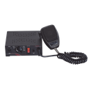 Sirena Vehicular de 100W de Potencia, Con Switch Giratorio de 6 posiciones y Micrófono Integrado de Uso Rudo