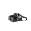 Sirena Vehicular de 100W de Potencia, Con Switch Giratorio de 6 posiciones y Micrófono Integrado de Uso Rudo