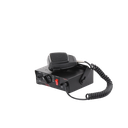 Sirena Vehicular de 100W de Potencia, Con Switch Giratorio de 6 posiciones y Micrófono Integrado de Uso Rudo