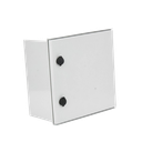 Gabinete de Poliéster IP65 Uso en Intemperie (400 x 400 x 200 mm) con Placa Trasera Interior de Plástico (Incluye Chapa y Llave).
