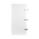Gabinete para instalación de 3 Baterías PL110D12, Fabricado en Lámina Galvanizada, Accesorios para piso o poste (No incluidos)