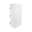 Gabinete para instalación de 3 Baterías PL110D12, Fabricado en Lámina Galvanizada, Accesorios para piso o poste (No incluidos)