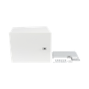 Gabinete para instalación de 2 Baterías PL4012, Fabricado en Lámina Galvanizada, Opción para montar en poste (No incluido)