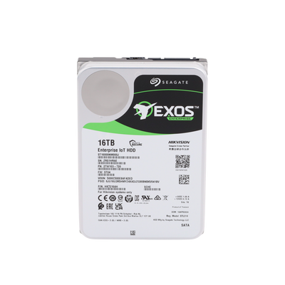 Disco Duro 3.5" 16 TB EXOS / 7200 RPM / SATA / Alto Rendimiento / Recomendado para DSA81024S