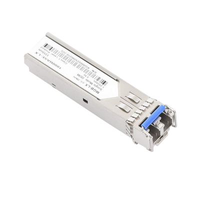 Paquete de 10 Piezas del Modelo (MGB-LX v2) del Transceptor mini-GBIC SFP 1G LC Duplex Para Fibra Monomodo de 20 Km
