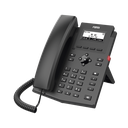 Teléfono IP / 2 Líneas SIP / Pantalla LCD 2.3" 132x64 / Audio HD G.722 y Opus / Conferencia 6 Vías / PoE 802.3af / Puertos Ethernet Duales 10/100 / Soporte EHS