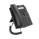Teléfono IP / 2 Líneas SIP / Pantalla LCD 2.3" 132x64 / Audio HD G.722 y Opus / Conferencia 6 Vías / PoE 802.3af / Puertos Ethernet Duales 10/100 / Soporte EHS