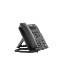 Teléfono IP / 2 Líneas SIP / Pantalla LCD 2.3" 132x64 / Audio HD G.722 y Opus / Conferencia 6 Vías / PoE 802.3af / Puertos Ethernet Duales 10/100 / Soporte EHS