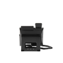 Teléfono IP / 2 Líneas SIP / Pantalla LCD 2.3" 132x64 / Audio HD G.722 y Opus / Conferencia 6 Vías / PoE 802.3af / Puertos Ethernet Duales 10/100 / Soporte EHS
