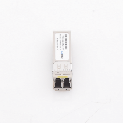 Transceptor Óptico SFP+ (Mini-Gbic) / Monomodo 1550 nm / 10 Gbps / 10GBASE-ZR / Conectores LC/UPC Dúplex / DDM / Hasta 80 km
