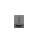 Adaptador HDMI 2.0 Hembra a Hembra / 4k@60Hz / Compatible con ARC, HEC, HDCP, 3D / Dolby True HD 7.1 / 32 Canales de Audio / 48 bit Deep Color / Máxima Durabilidad