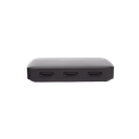 Conmutador HDMI (Switch) 4K@30Hz | 3 Entradas a 1 Salida | 3D | Transmisión Estable | Incluye Control Remoto | Receptor de Infrarrojos | Indicador LED | Chip Inteligente | Incluye Cable Micro USB para Alimentación.