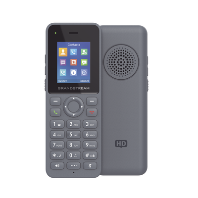 Teléfono Inalámbrico DECT HD, Hasta 20 cuentas SIP por sistema, Conferencia de audio de 3 vías, Audio HD