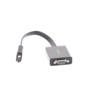 Adaptador HDMI a VGA / Resolución 1080P / Audio 3.5mm / Con Puerto Micro USB para Alimentación / Plug & Play / No Requiere Controlador / ABS / Flexible y Duradero