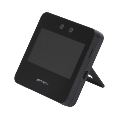 Terminal Min Moe WiFi / Touch de Reconocimiento Facial Ultra Rápido para ASISTENCIA y Control de ACCESO / 1500 Rostros y 3,000 tarjetas /  Lee códigos QR / Videoportero / Detección de Cubrebocas / SIP Estandar / HIK-IA