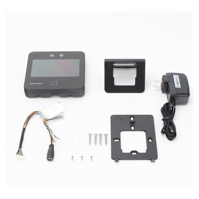 Terminal Min Moe WiFi / Touch de Reconocimiento Facial Ultra Rápido para ASISTENCIA y Control de ACCESO / 1500 Rostros y 3,000 tarjetas /  Lee códigos QR / Videoportero / Detección de Cubrebocas / SIP Estandar / HIK-IA