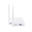 ONU Dual GPON/EPON / Wi-Fi Doble Banda 2.4 y 5 GHz / Soporta MESH / 2 Puertos Gigabit / 1 Puerto PON SC/APC / 1 puerto CATV / Hasta 1200 Mbps vía Wi-Fi