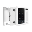 Control touch desde su pantalla en pared, compatible con 2 cargas para controlar iluminación.