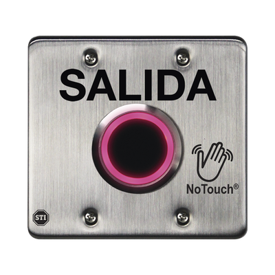 Interruptor IR NoTouch® de Acero Inoxidable, Salida Doble, SALIDA