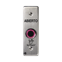 Interruptor IR NoTouch® de Acero Inoxidable, Montaje Delgado, Caja Posterior, ABIERTO