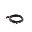 Cable USB-A 3.0 a  USB-A 3.0 / 1 Metro / Macho a Macho / Conector Niquelado / Núcleo de Cobre Estañado / Blindaje Múltiple / Velocidad 5Gbps / No Requiere Controlador / Compatible con USB2.0 Y USB 1.1