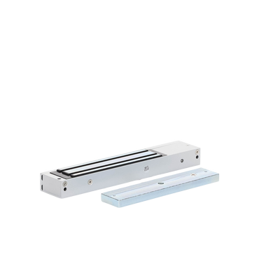 Chapa Magnética de 600 Lbs (272 Kg) / Montaje en Puerta Normal / Certificado CE /  Uso en Interior / Magnetismo Anti-residual