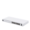 UniFi Switch USW-24, Capa 2 de 24 puertos 10/100/1000 Mbps + 2 puertos 1G SFP, pantalla informativa