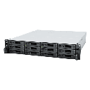 Servidor de Almacenamiento RackStation RS2423RP+ | 12 Bahías | 2U | Hasta 432 TB | Conectividad 10GbE | RAID Soportado | Fuentes de Alimentación Duales | Intercambio en Caliente | Compatibilidad con VMware y Hyper-V.
