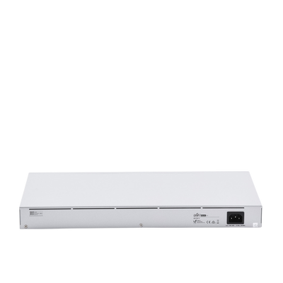 UniFi Switch USW-24, Capa 2 de 24 puertos 10/100/1000 Mbps + 2 puertos 1G SFP, pantalla informativa