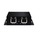 Inyector PoE Extenido Industrial / PoE 802.3 af/at Hasta 30W / Conexión plug and play / Alcance de hasta 250 metros / Aplicaciones CCTV / Alimentación PoE af/at o Vcc 37-57 Vcc