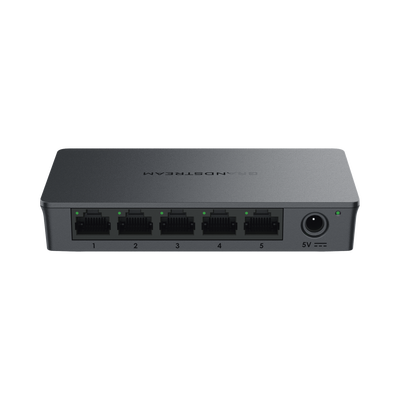 Switch Gigabit No Administrable / 5 puertos 10/100/1000 Mbps