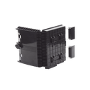 Cierre de Empalme para 24 Fusiones de Fibra Óptica, Interior/Exterior, con 8 Acopladores SC/APC y Splitter 1x8 SC/APC Incluido, IP65