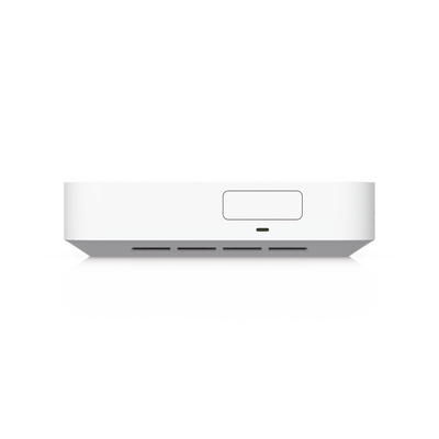 UCG Max Cloud Gateway de 2.5 GbE Compacto con Soporte para hasta 30 Dispositivos UniFi, 300+ Clientes, Enrutamiento IPS de 2.3 Gbps y Almacenamiento 512 GB de Memoria Interna