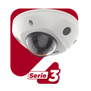 Mini Domo IP 6 Megapixel / Lente 2.8 mm / 30mts IR EXIR / Micrófono Integrado / Exterior IP67 / IK08 / PoE / DARKFIGHTER / Alarmas y Audio I/O / ONVIF / Micro SD / 4 Analíticos: AcuSense, Deteccion Facial, Conteo de Personas por Cruce y Zona
