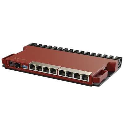 Router con CPU ARM / 8 Puertos GE / SFP 2.5G / montaje 1U