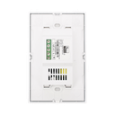 (ZWAVE) Interruptor On/Off panel táctil touch inalámbrico Zwave Plus 2 botones. Compatible con Hubitat HC8, Álula  M2M, otro