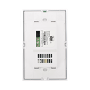 (ZWAVE) Interruptor On/Off panel táctil touch inalámbrico Zwave Plus 1 boton. No requiere cable neutro, Compatible con Hubitat HC8, Álula  M2M, otros