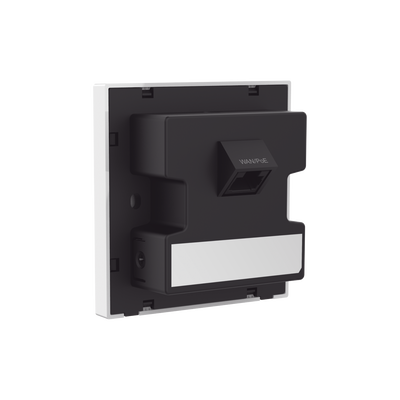 Punto de Acceso Mesh Wi-Fi 6 para interior en pared, hasta 512 usuarios ideal para Hotelería, discreto incrustado en pared.