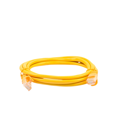 Cable de Parcheo UTP Cat5e - 2.0m. - Amarillo