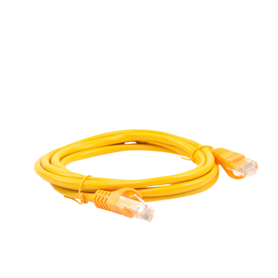 Cable de Parcheo UTP Cat5e - 2.0m. - Amarillo