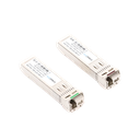 Transceptores Ópticos Industriales Bidireccionales SFP+ (Mini-Gbic) / Monomodo 1270 & 1330 nm / 10 Gbps / 10GBASE / Conector LC/UPC Simplex / DDM / Hasta 20 km / 2 Piezas