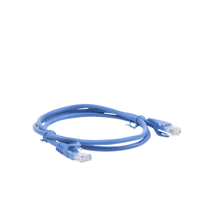 Cable de parcheo UTP Cat5e - 1 m - azul