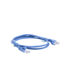 Cable de parcheo UTP Cat5e - 1 m - azul