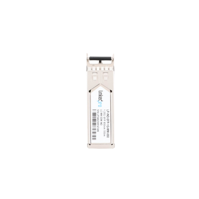 Transceptor Óptico Industrial SFP (Mini-Gbic) / Multimodo 850 nm / 1.25 Gbps / 1000BASE-SX / Conectores LC/UPC Dúplex / DDM / Hasta 550 m