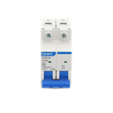 Pastilla para Riel Din, 2 Polos, 10 Amp, Vca:110/415v, 6kA, Catálogo: NXB632PC10.