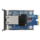 Adaptador de Ethernet E10G18-T1 | 10 Gbps / Compatible con PCIe 3.0 y 2.0 | Autonegociación de 4 u 8 Canales | Perfil Bajo y Altura Completa | Compatibilidad con Synology DSM 6.1.7 o Posterior.