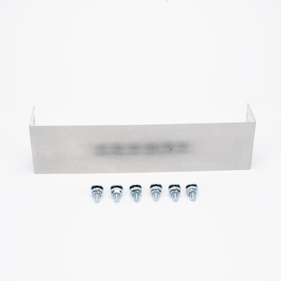 Placa de Cierre para Escalera de Aluminio / Peralte 3 1/4" / Ancho 9" / Incluye Tornillería (CHPCE314X9AK)